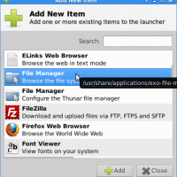 select file manager
